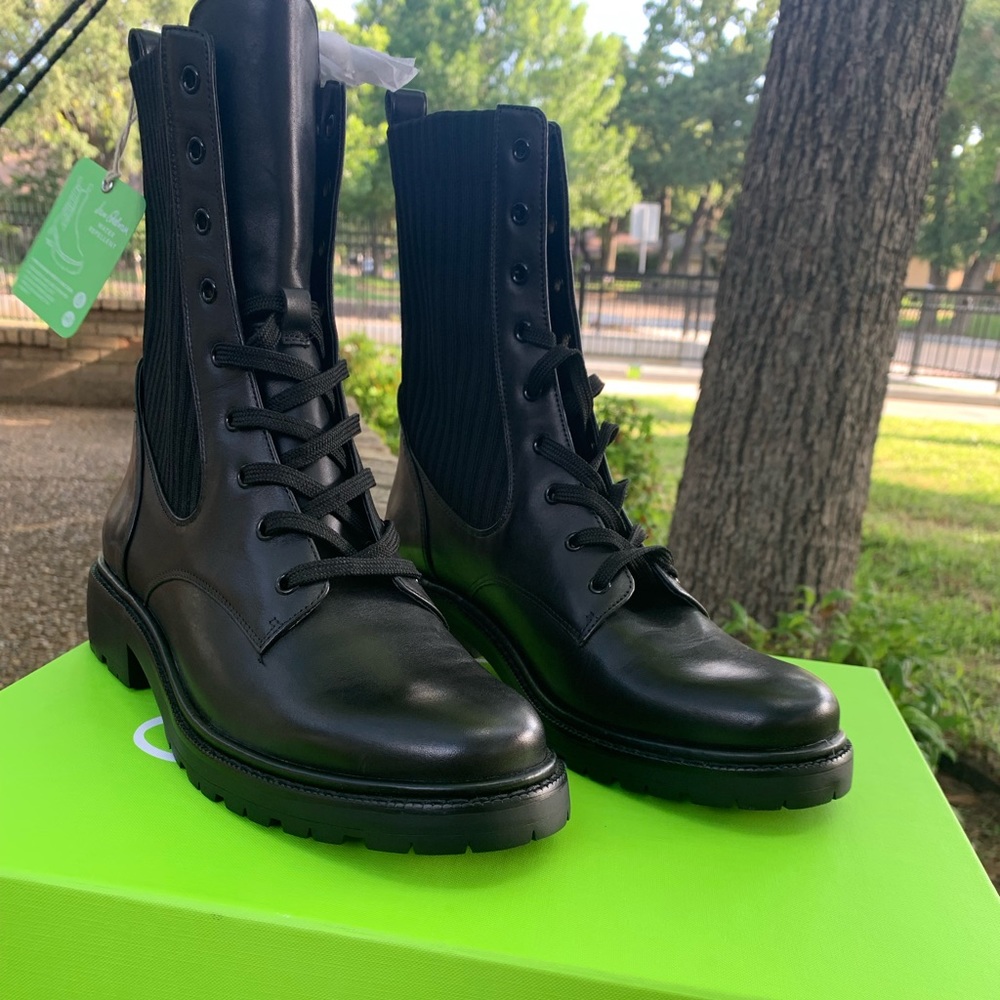 Brand New Sam Edelman Black men boots